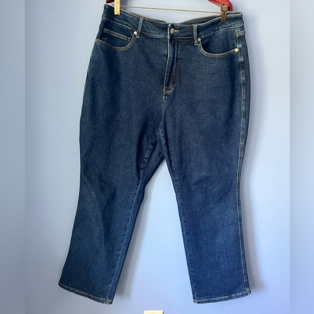 Judy Blue Straight Fit Jeans 20W Dark Wash
